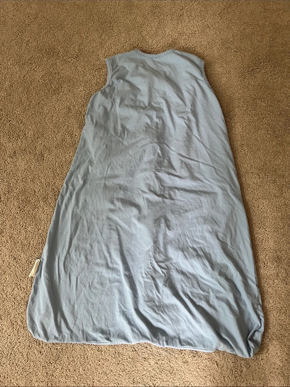 Tillyou Light Blue Sleeveless Baby Sleep Sack